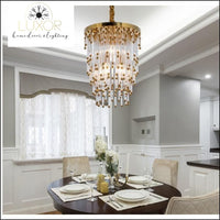 chandeliers Aerial Modern Crystal Chandelier - Luxor Home Decor & Lighting