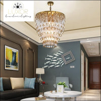 chandeliers Aerial Modern Crystal Chandelier - Luxor Home Decor & Lighting