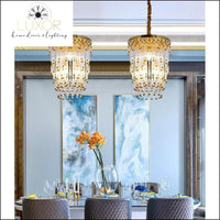 chandeliers Aerial Modern Crystal Chandelier - Luxor Home Decor & Lighting