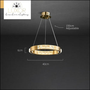 chandelier Alana Crystal Chandelier Collection - Luxor Home Decor & Lighting