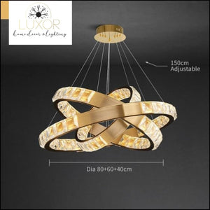 chandelier Alana Crystal Chandelier Collection - Luxor Home Decor & Lighting