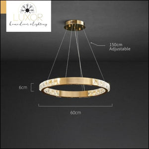 chandelier Alana Crystal Chandelier Collection - Luxor Home Decor & Lighting