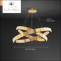 chandelier Alana Crystal Chandelier Collection - Luxor Home Decor & Lighting