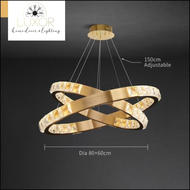 chandelier Alana Crystal Chandelier Collection - Luxor Home Decor & Lighting