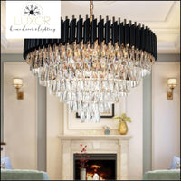 chandeliers Alani Elegant Crystal Chandelier - Luxor Home Decor & Lighting