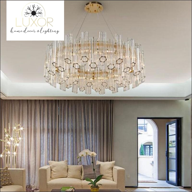 chandeliers Arlinise Crystal Chandelier - Luxor Home Decor & Lighting