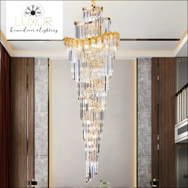 Aurora Gold Elegance Chandelier