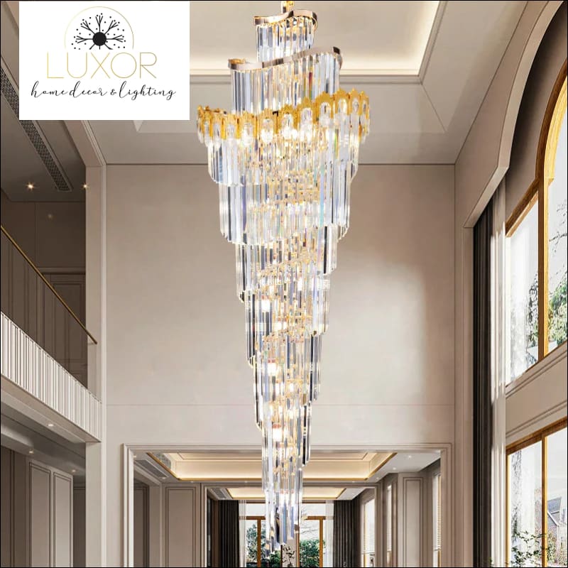 Aurora Gold Elegance Chandelier