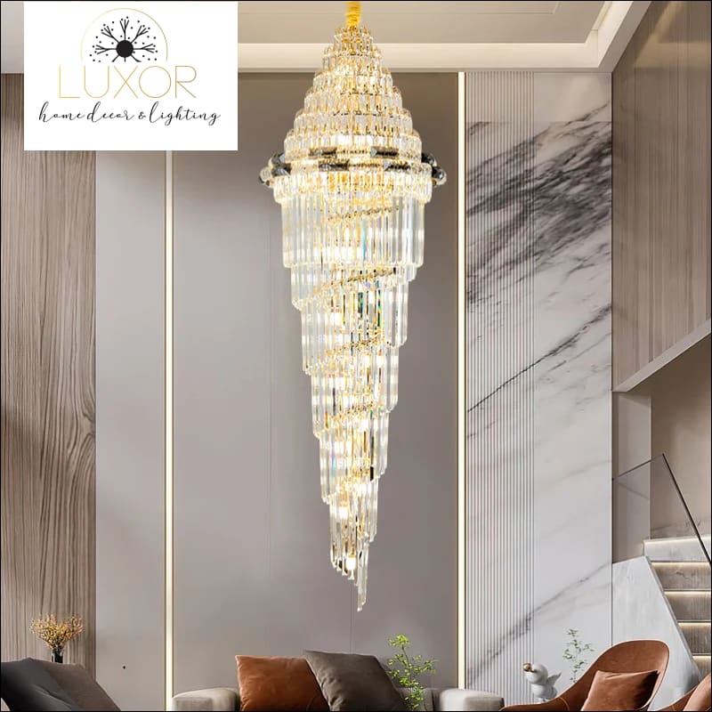 Barcelona Brilliance Crystal Chandelier - chandelier