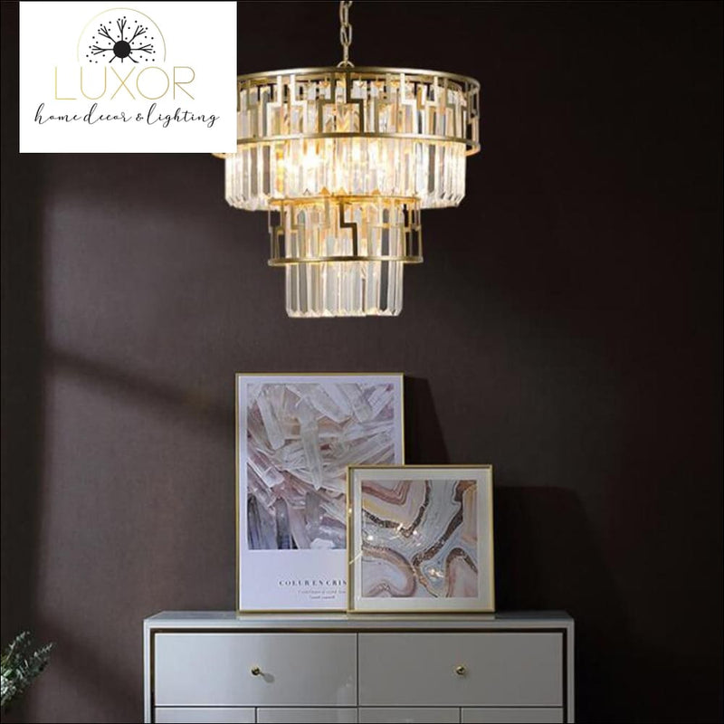 chandeliers Berlin Crystal Chandelier - Luxor Home Decor & Lighting