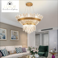 chandeliers Brilini Crystal Round Chandelier - Luxor Home Decor & Lighting