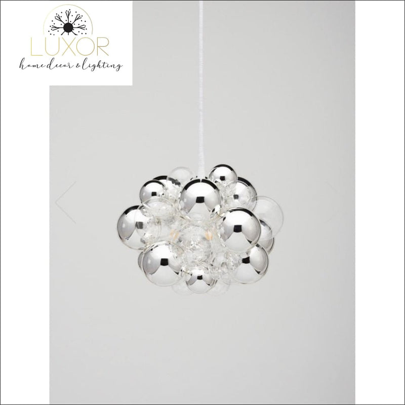 chandeliers Calini Chrome Bubble Chandelier - Luxor Home Decor & Lighting