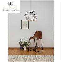 chandeliers Calini Chrome Bubble Chandelier - Luxor Home Decor & Lighting