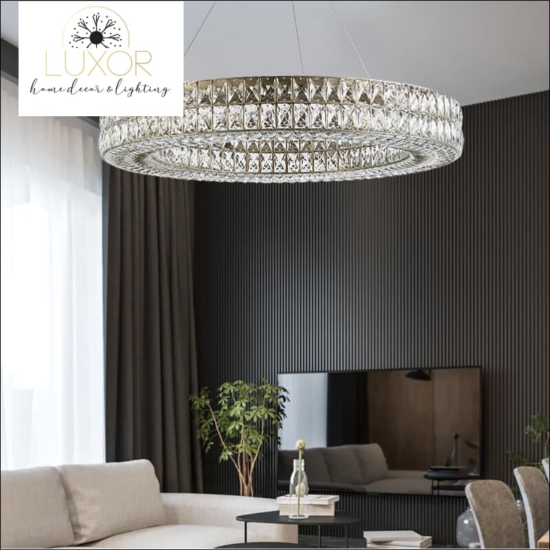 chandeliers Cardoso Crystal Chandelier - Luxor Home Decor & Lighting