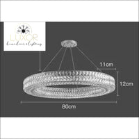 chandeliers Cardoso Crystal Chandelier - Luxor Home Decor & Lighting