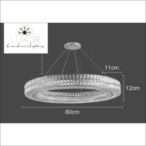 chandeliers Cardoso Crystal Chandelier - Luxor Home Decor & Lighting