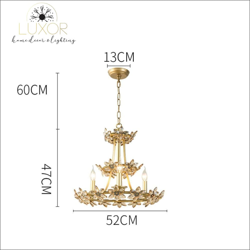 chandelier Colonial Empress Chandelier - Luxor Home Decor & Lighting