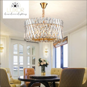 chandeliers Cosette Crystal Chandelier - Luxor Home Decor & Lighting