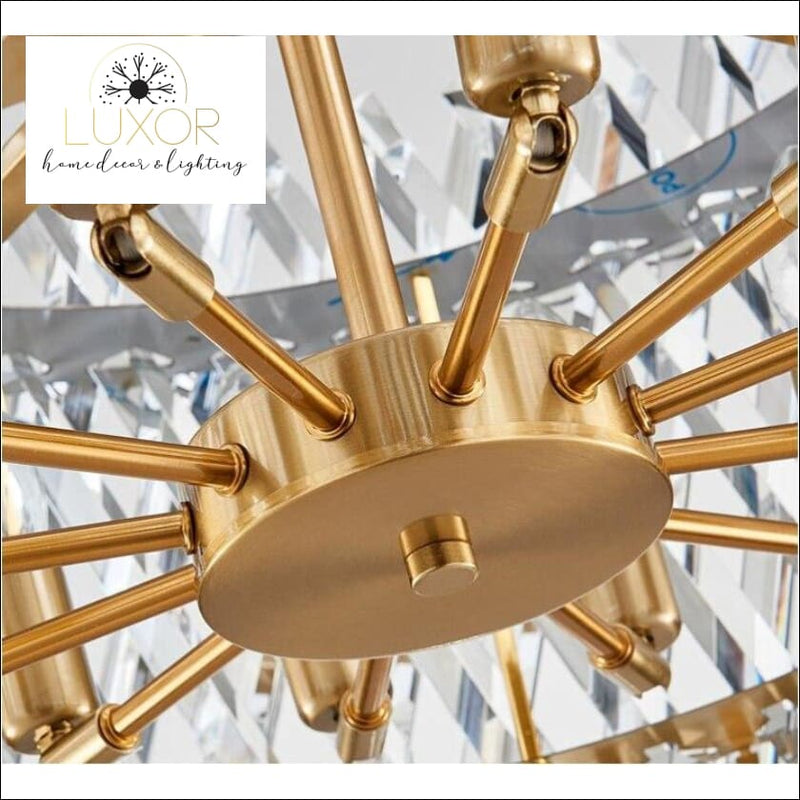 chandeliers Cosette Crystal Chandelier - Luxor Home Decor & Lighting