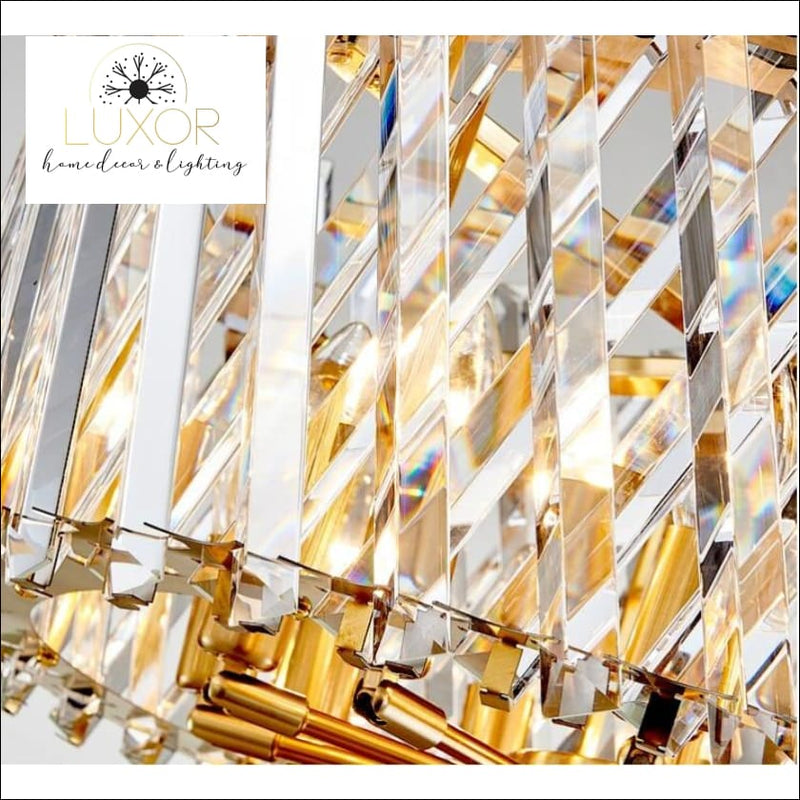 chandeliers Cosette Crystal Chandelier - Luxor Home Decor & Lighting