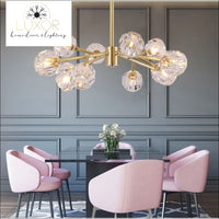 chandeliers Davis Crystal Chandelier - Luxor Home Decor & Lighting