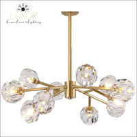 chandeliers Davis Crystal Chandelier - Luxor Home Decor & Lighting