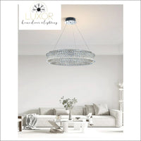 Eclipse Crystal Chandelier - CHANDELIER