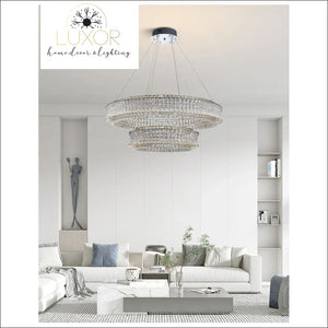 Eclipse Crystal Chandelier - CHANDELIER