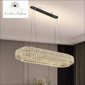 Eclipse Crystal Chandelier - CHANDELIER