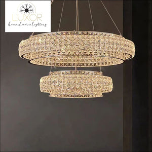 Eclipse Crystal Chandelier - CHANDELIER