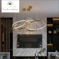 chandeliers Elina Ring Circular Chandelier - Luxor Home Decor & Lighting