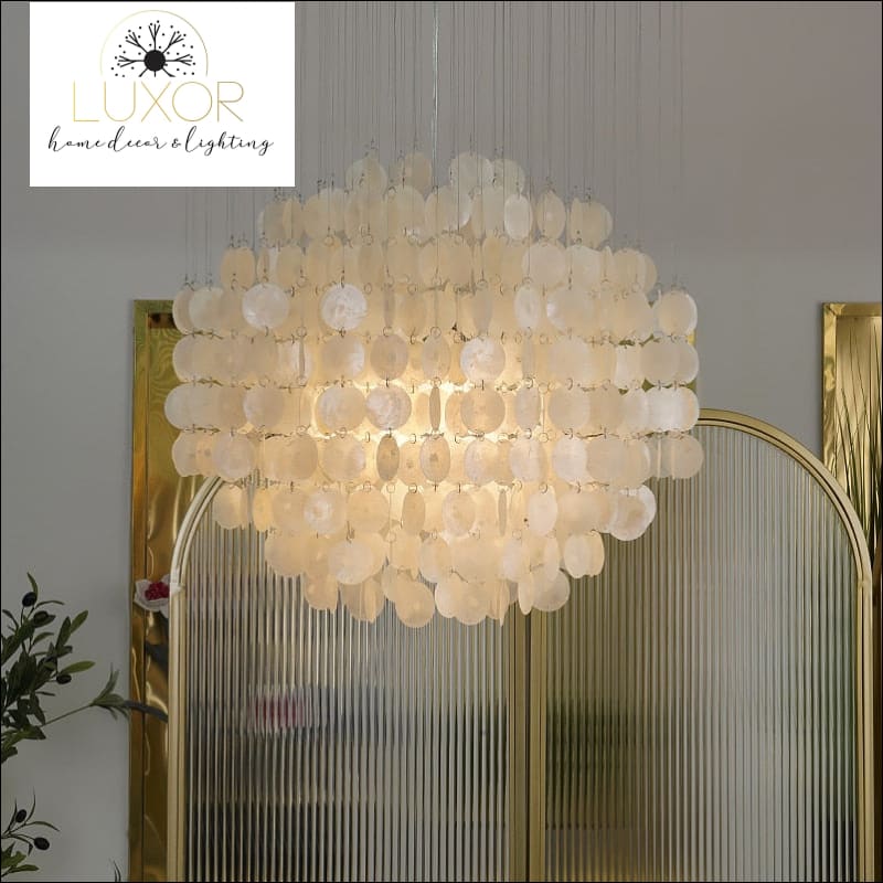 Elite Shell Chandelier - chandelier