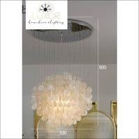 Elite Shell Chandelier - chandelier