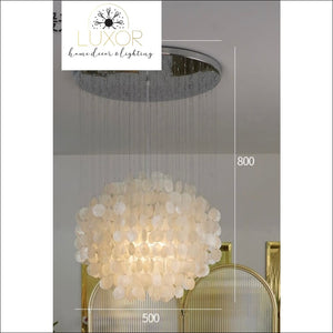 Elite Shell Chandelier - chandelier