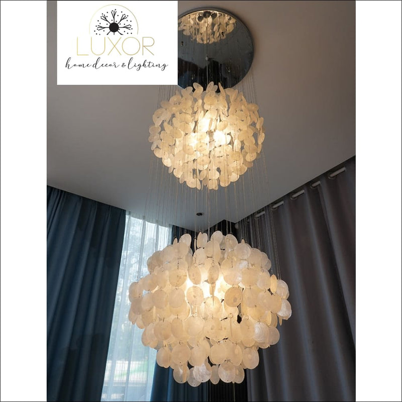 Elite Shell Chandelier - chandelier