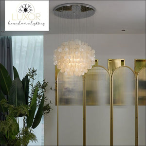 Elite Shell Chandelier - chandelier