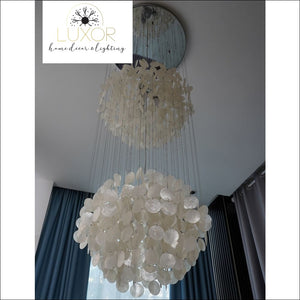 Elite Shell Chandelier - chandelier