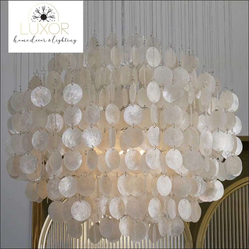 Elite Shell Chandelier - chandelier