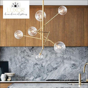 chandeliers Europa Glass Bubble Pendant Light - Luxor Home Decor & Lighting