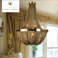 chandeliers Franis Luxury Rope Chandelier - Luxor Home Decor & Lighting