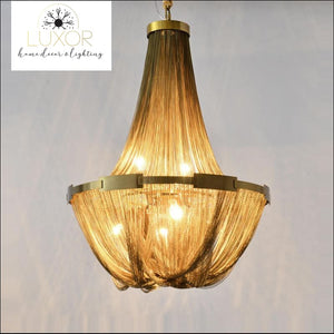 chandeliers Franis Luxury Rope Chandelier - Luxor Home Decor & Lighting