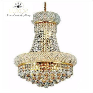 chandeliers French Empire Gold Crystal Chandelier - Luxor Home Decor & Lighting