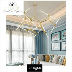 chandeliers Futuristic Modern Chandelier - Luxor Home Decor & Lighting