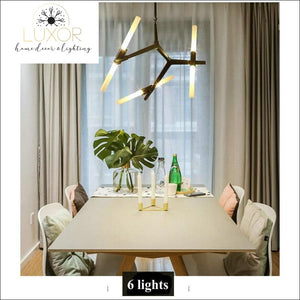 chandeliers Futuristic Modern Chandelier - Luxor Home Decor & Lighting