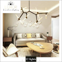 chandeliers Futuristic Modern Chandelier - Luxor Home Decor & Lighting