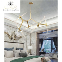 chandeliers Futuristic Modern Chandelier - Luxor Home Decor & Lighting