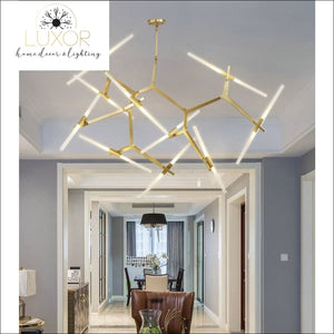 chandeliers Futuristic Modern Chandelier - Luxor Home Decor & Lighting