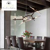 chandeliers Futuristic Modern Chandelier - Luxor Home Decor & Lighting