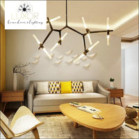 chandeliers Futuristic Modern Chandelier - Luxor Home Decor & Lighting