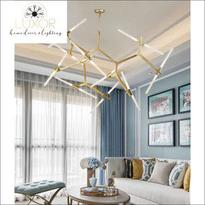 chandeliers Futuristic Modern Chandelier - Luxor Home Decor & Lighting